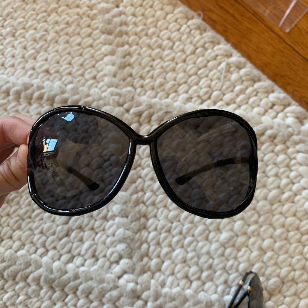 Tom Ford Black/Gold Sunglasses